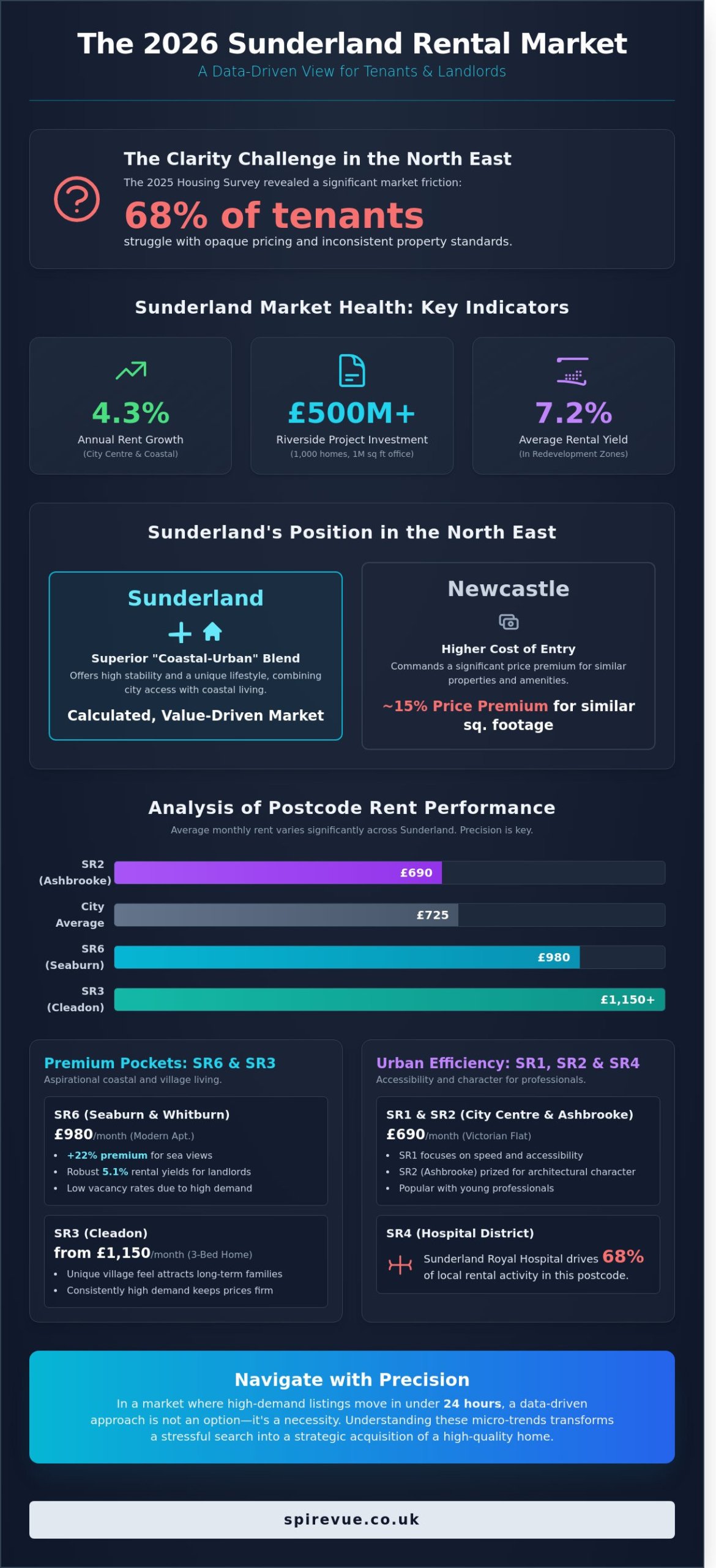 Sunderland Rent Guide 2026: Navigating the Local Rental Market